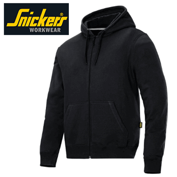 Hættejakke Snickers 2801 Sort