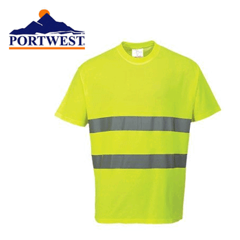 T-paita Portwest huomiokeltainen