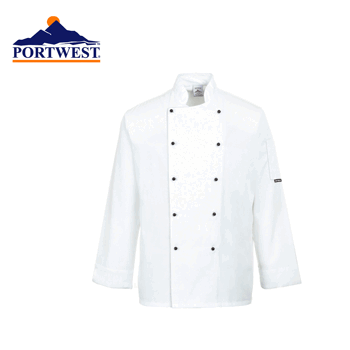Kokin takki Portwest Somerset Unisex, valkoinen