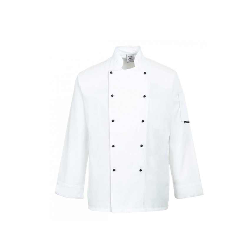 Kokin takki Portwest Somerset Unisex, valkoinen - 2