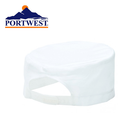 Kokkehue Portwest Hvid