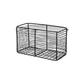 Wire basket Strömshaga Black Small