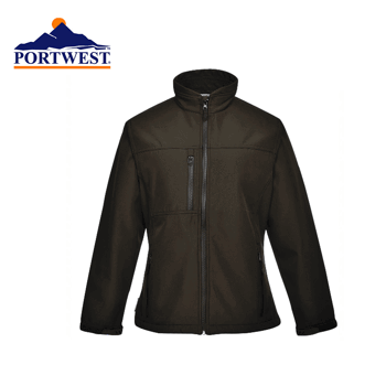 Softshell-takki Portwest Orego, naisten, musta