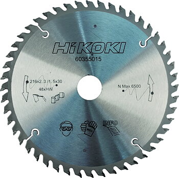 Sahan terä Hikoki 216mm 48t