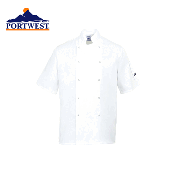 Kokintakki Portwest Cumbria Unisex valkoinen