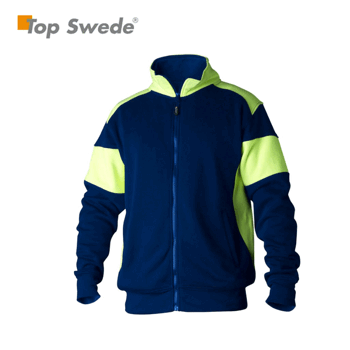 Jakke Sweatshirt Topswede 223 marineblå/gul