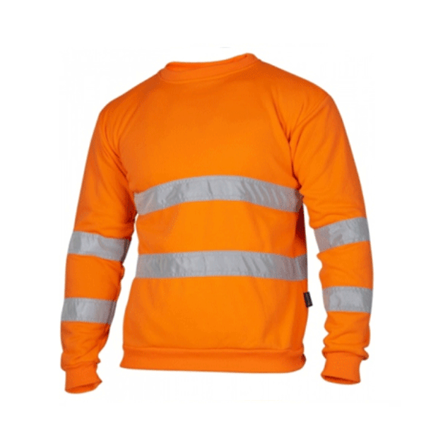 Sweatshirt Warning Topswede Orange - 2