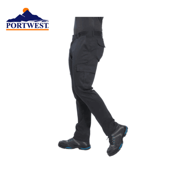 Servicebyxa Portwest Stretch Svart