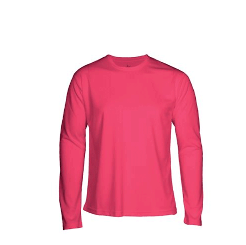 T-paita pitkähihainen rosa - 2