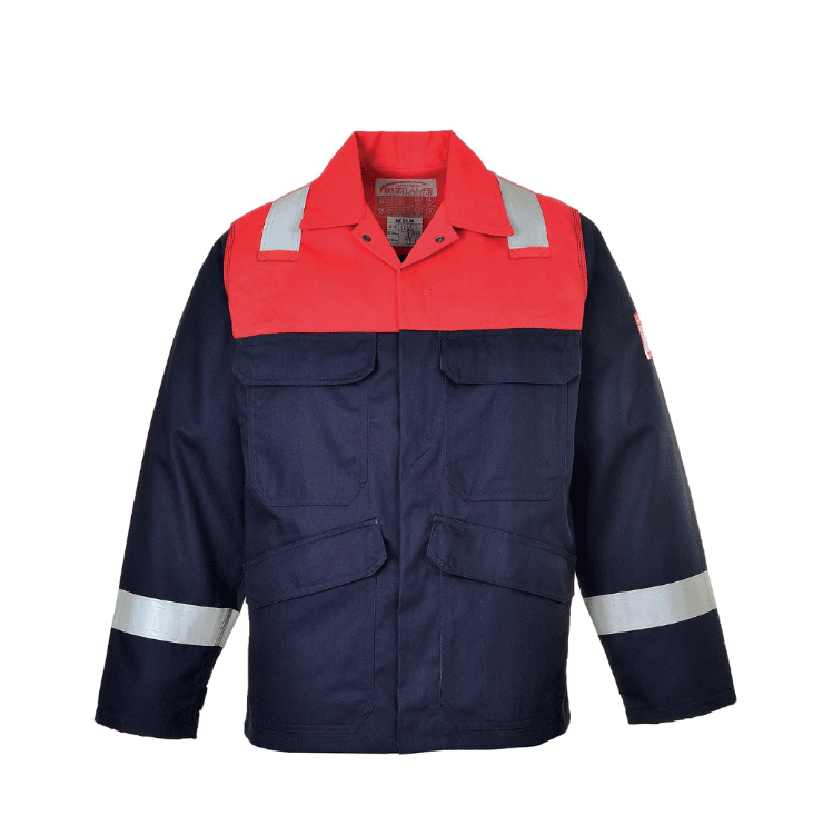 Jakke Flammesikker Bizflame Navy - 2
