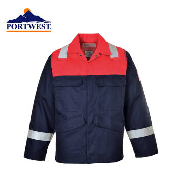 Jakke Flammesikker Bizflame Navy