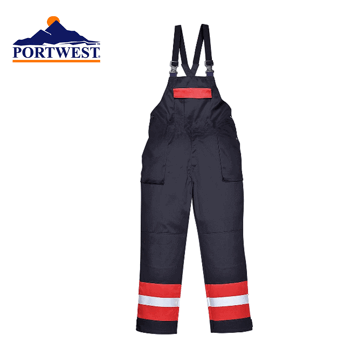 Henkselihousu palonkestävä Bizflame Navy
