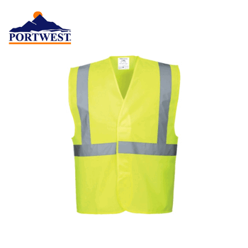 Warning vest Portwest Base Yellow