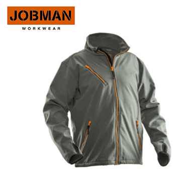 Softshell-takki Jobman 1201 harmaa