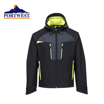 Softshell-takki Portwest DX474, musta