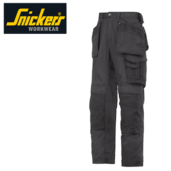Työhousut Snickers 3211 CoolTwill musta