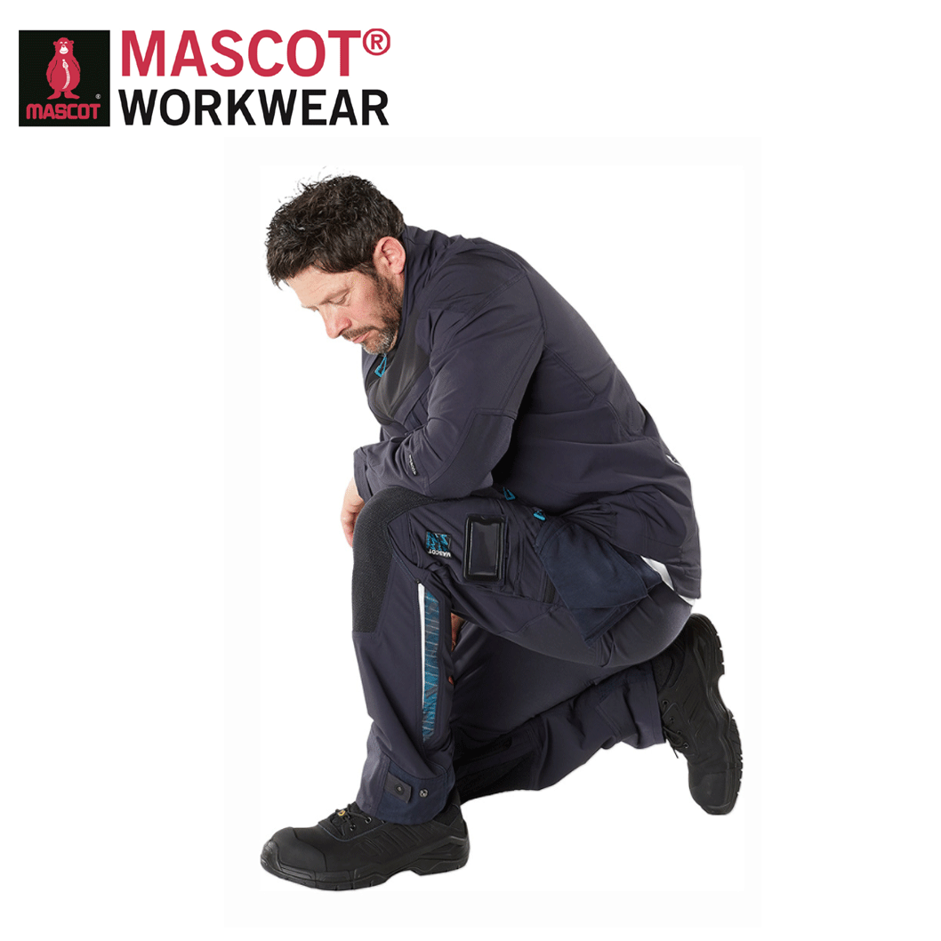Hantverksbyxa Full Stretch Proffs Mascot Vit - 4