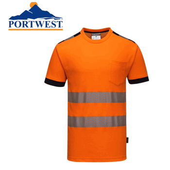 T-paita Portwest huomio luokka 2 oranssi