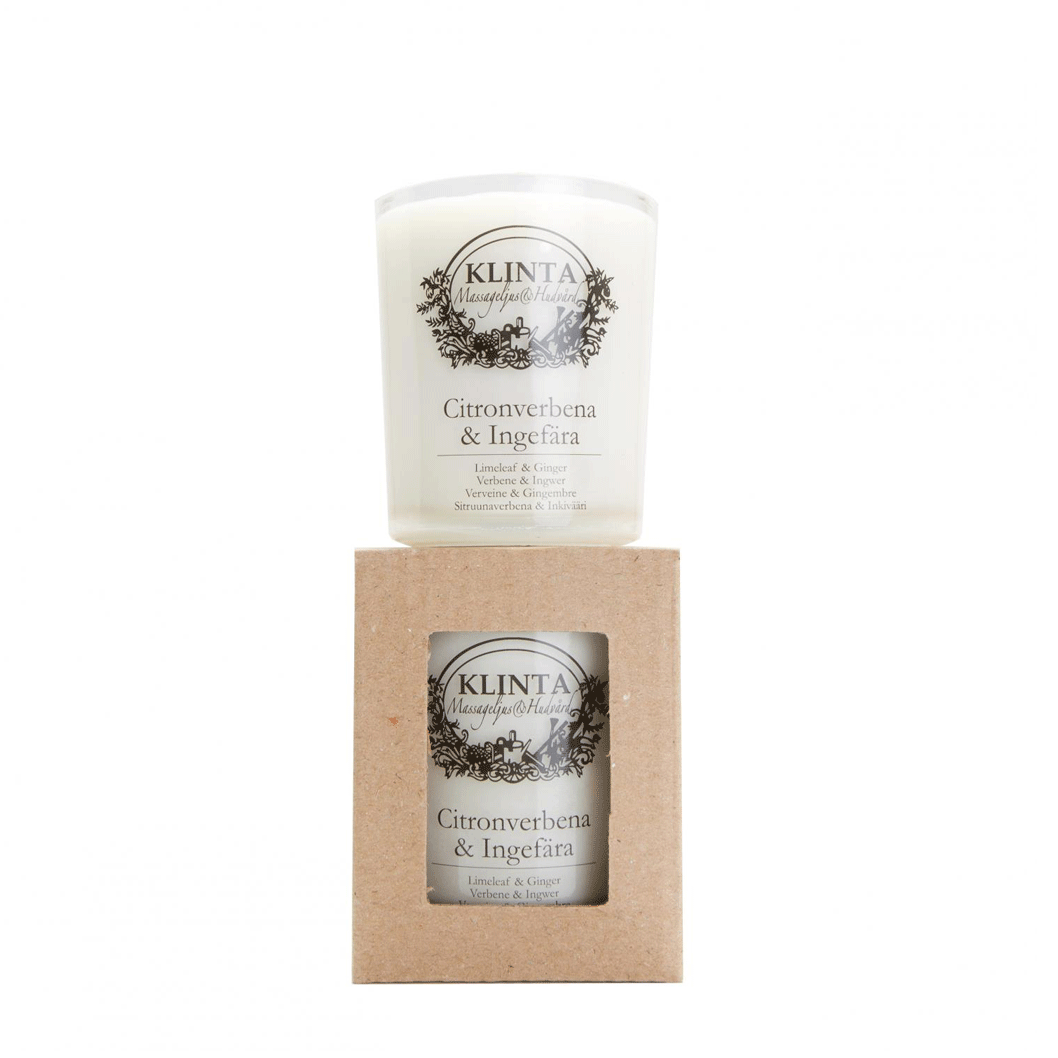 Scent / Massage candle Klinta 16h Lemon verbena & Ginger - 2