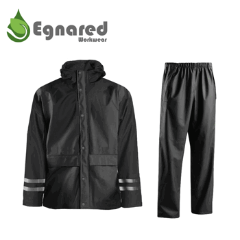 Regnställ Egnared PU Pro 9020 Svart