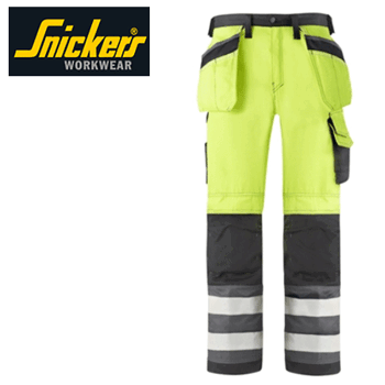 Työhousut Snickers 3233 huomiokeltainen