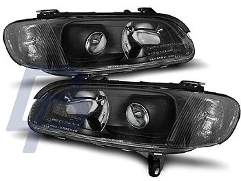 HEADLIGHTS OPEL OMEGA B 04.94-08.99 BLACK