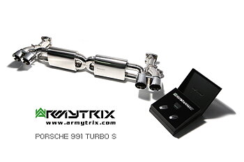 PORSCHE 911 TURBO 991 TURBO / S (2013-2015) STAINLESS STEEL DECATTED-EXHAUST