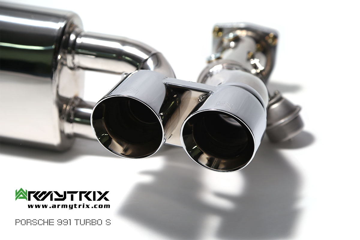 PORSCHE 911 TURBO 991 TURBO / S (2013-2015) STAINLESS STEEL DECATTED-EXHAUST - 37