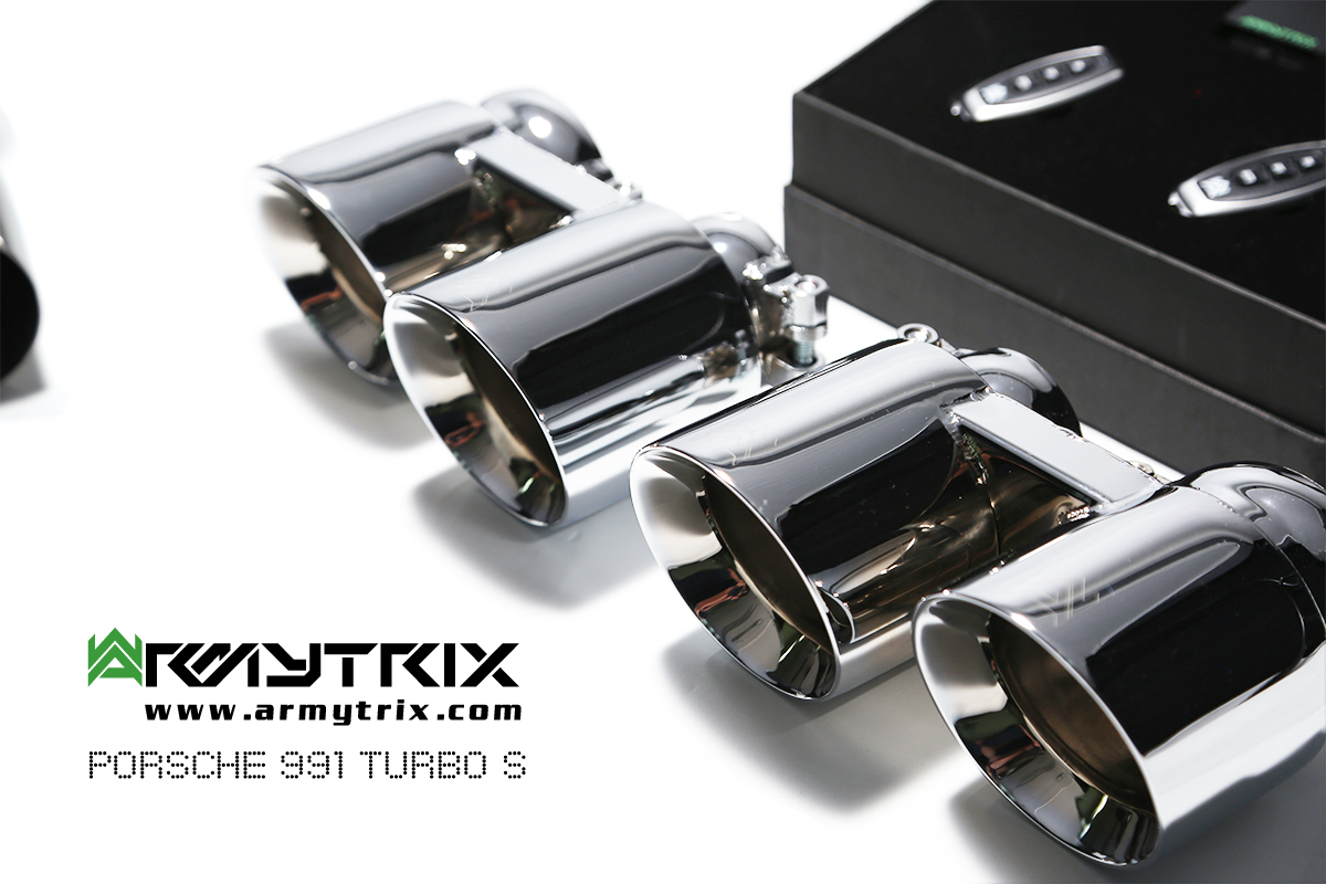 PORSCHE 911 TURBO 991 TURBO / S (2013-2015) STAINLESS STEEL DECATTED-EXHAUST - 17