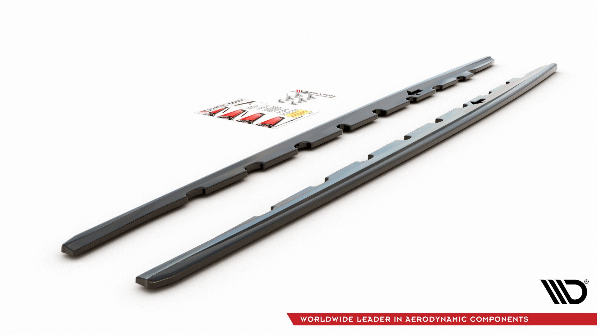 Side Skirts Diffusers V.1 BMW 1 F40 M-Sport / M135i - 6