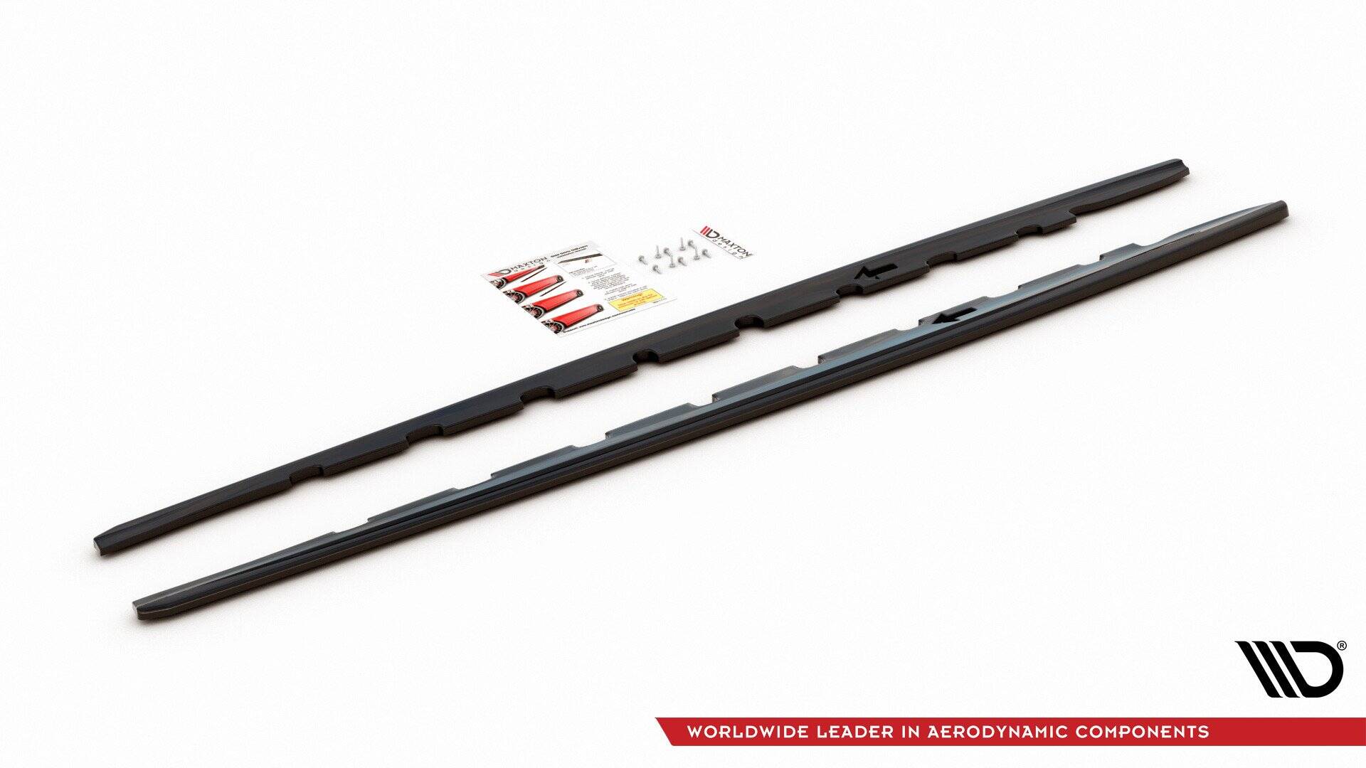 Side Skirts Diffusers V.1 BMW 1 F40 M-Sport / M135i - 5