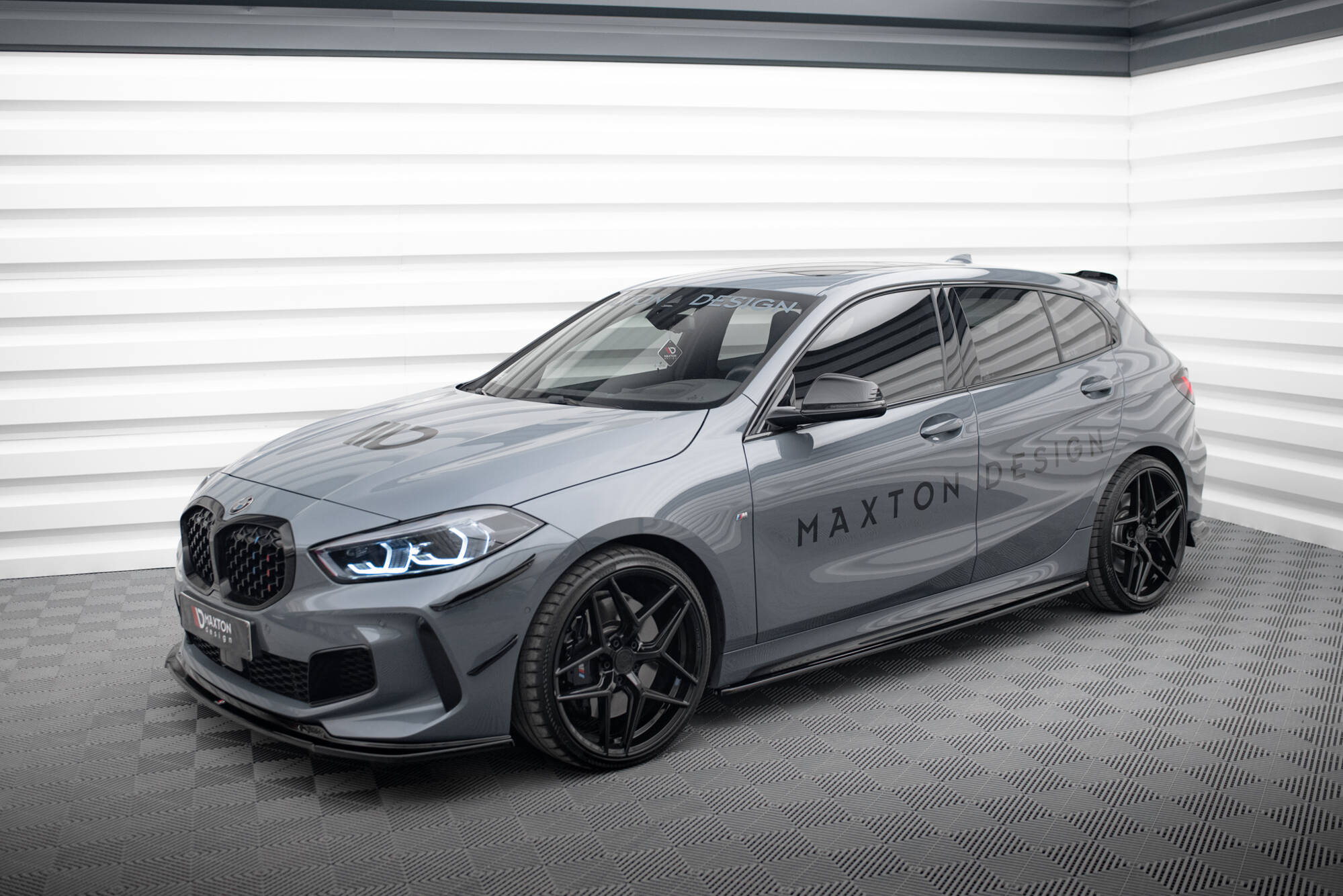Side Skirts Diffusers V.1 BMW 1 F40 M-Sport / M135i - 4