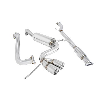 HYUNDAI VELOSTER 2012+ NT MEGAN RACING CATBACK DUAL SS TIPS