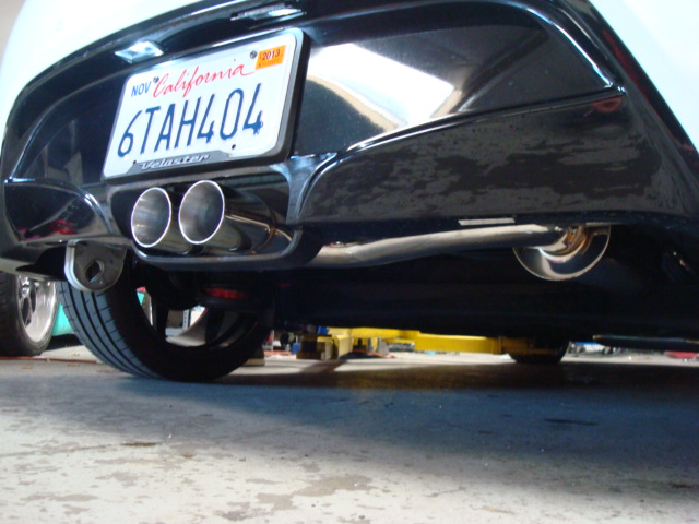HYUNDAI VELOSTER 2012+ NT MEGAN RACING CATBACK BURNT TIPS - 3