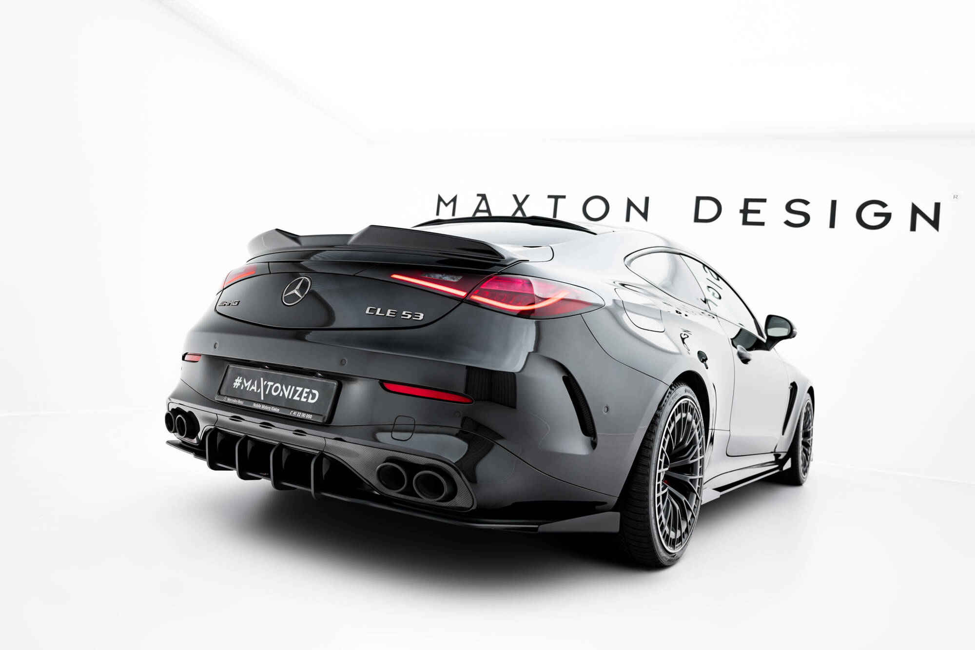REAR SIDE FLAPS SUITABLE FOR MERCEDES-AMG CLE 53 C236 – MAXTON DESIGN - 6