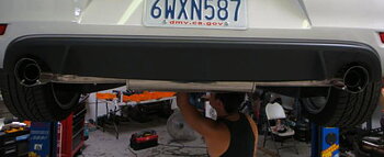VW GOLF/GTI VI 10-13 MEGAN RACING OE-RS DUAL CATBACK SYSTEM