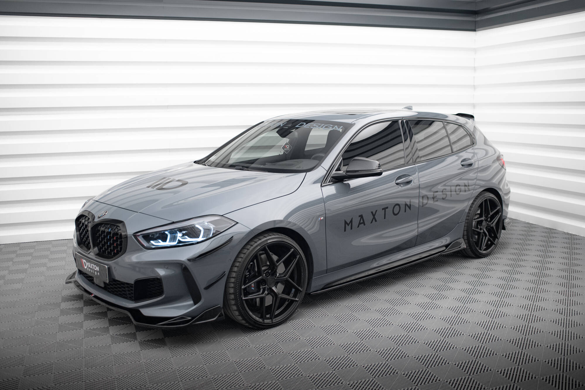Side Skirts Diffusers V.3 BMW 1 F40 M-Sport / M135i - 4