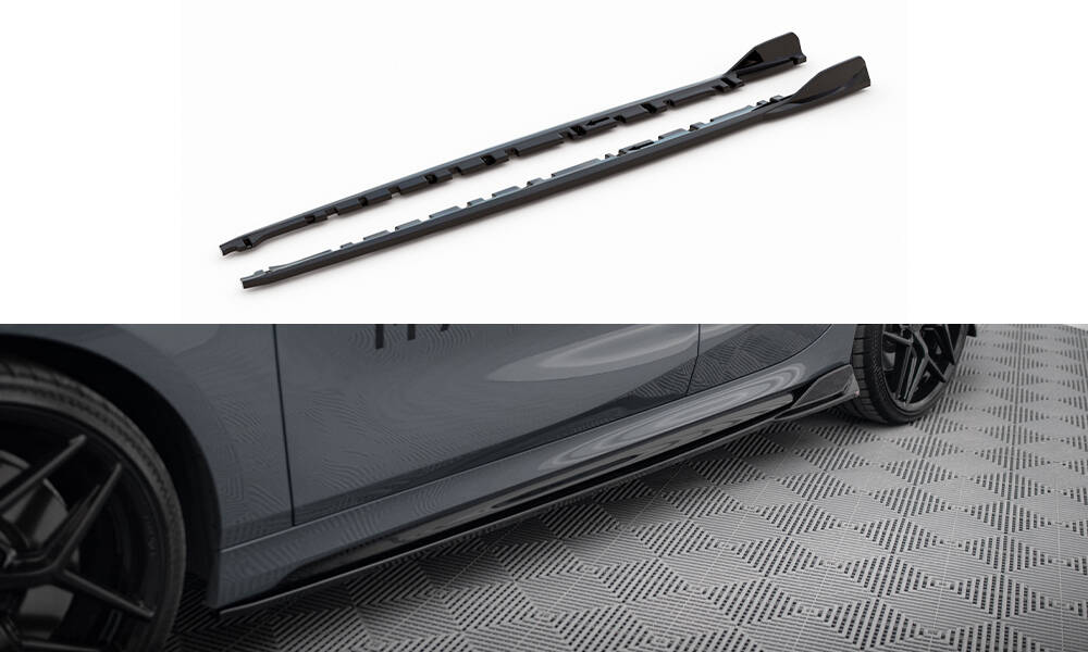 Side Skirts Diffusers V.3 BMW 1 F40 M-Sport / M135i