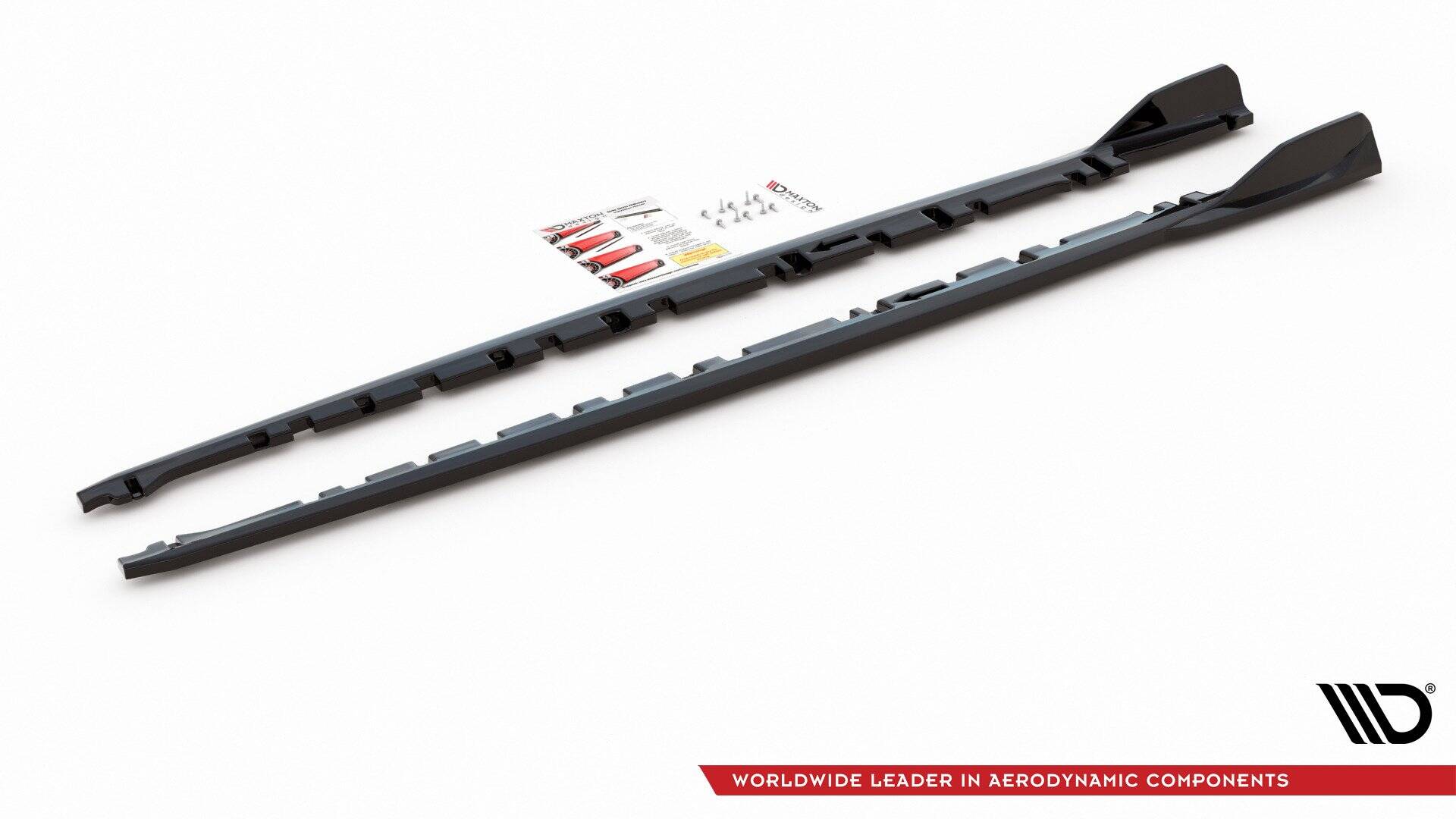 Side Skirts Diffusers V.3 BMW 1 F40 M-Sport / M135i - 8