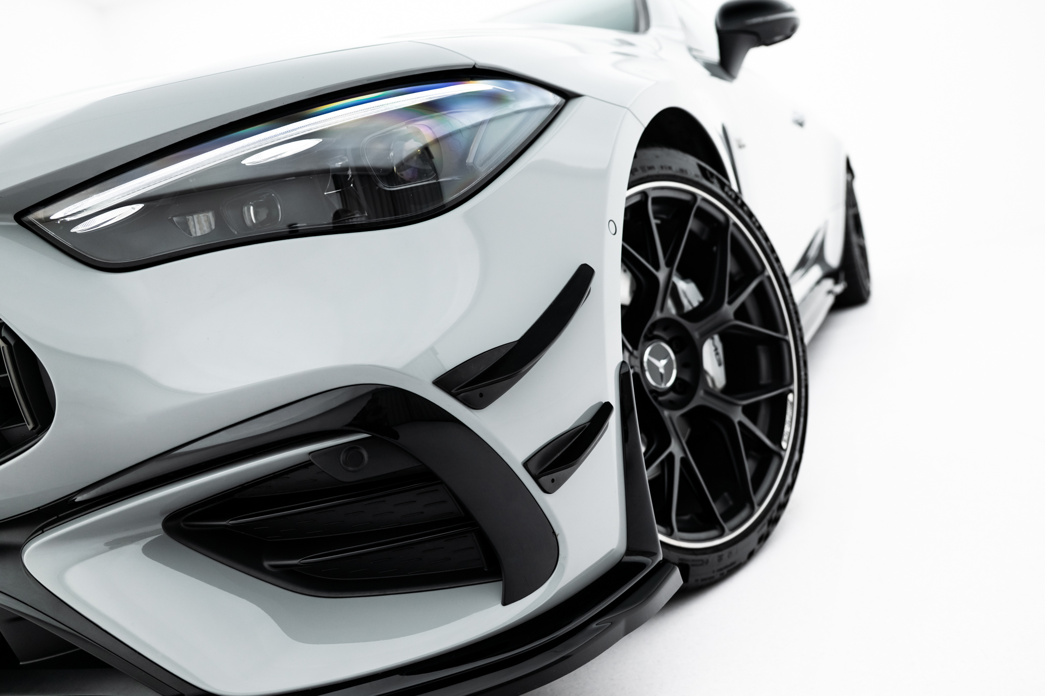 FRONT BUMPER WINGS (CANARDS) SUITABLE FOR MERCEDES-AMG CLE 53 AERO C236 – MAXTON DESIGN - 2