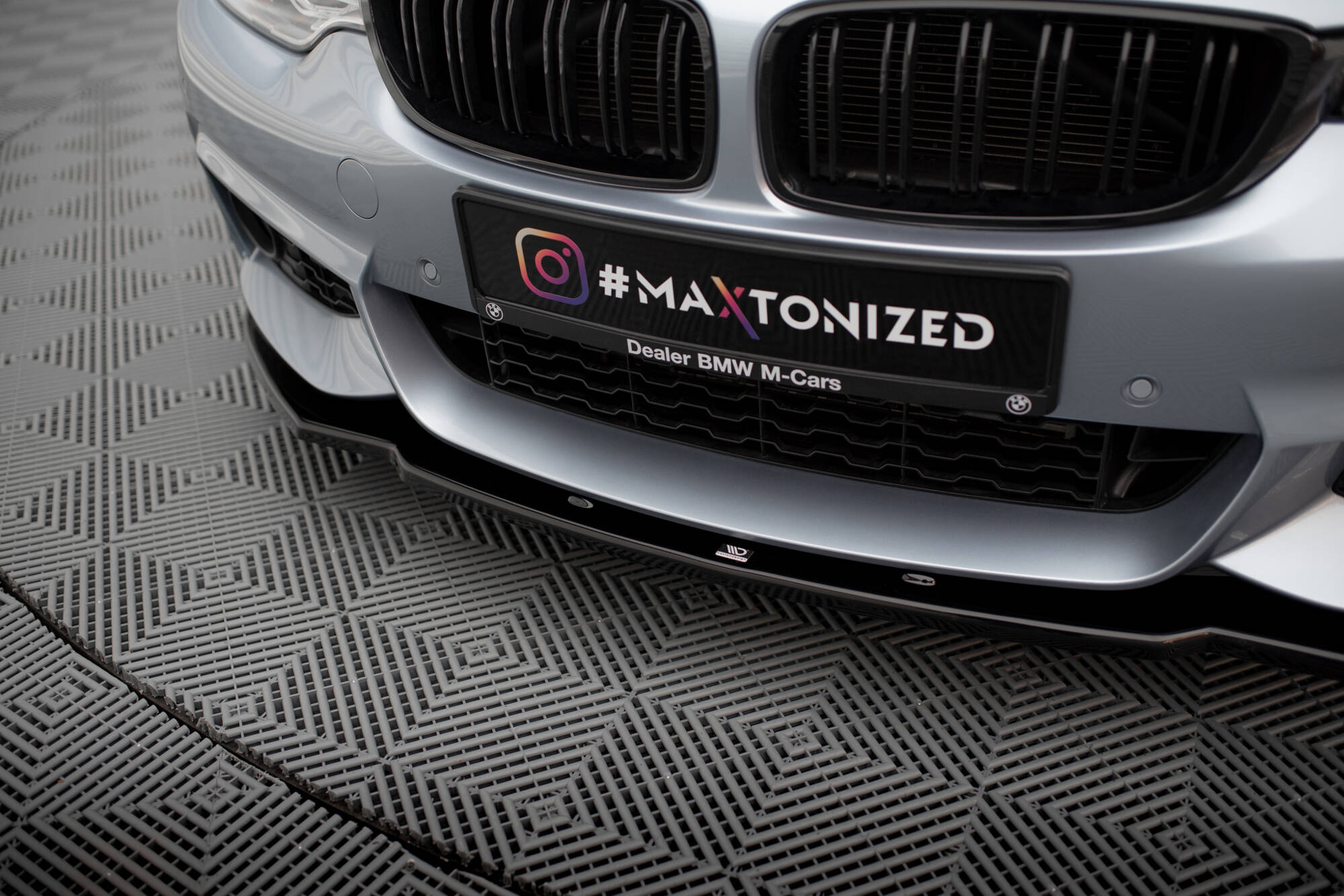 Front Splitter V.1 BMW 4 Coupe / Gran Coupe / Cabrio M-Pack F32 / F36 / F33 - 3