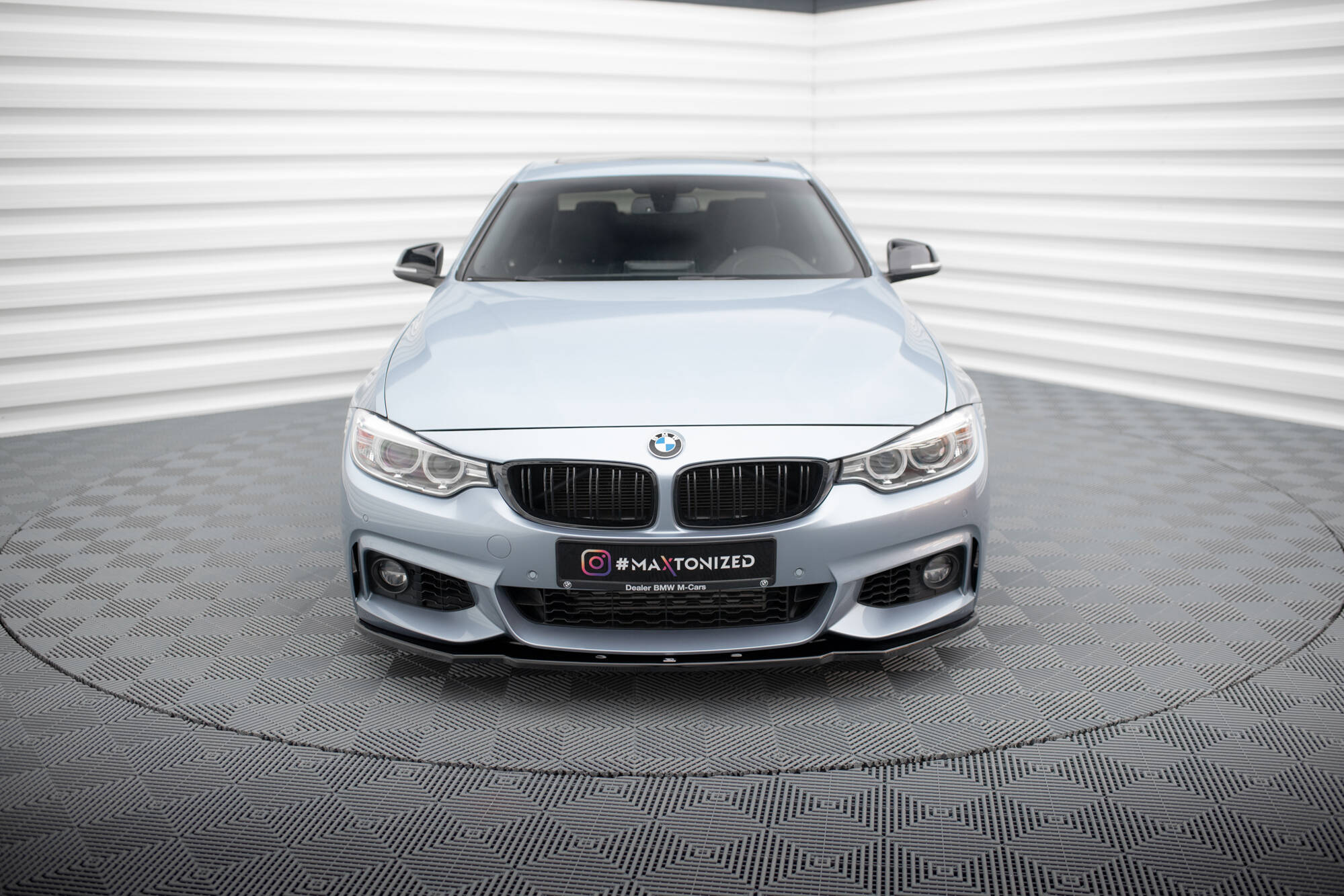 Front Splitter V.1 BMW 4 Coupe / Gran Coupe / Cabrio M-Pack F32 / F36 / F33 - 2
