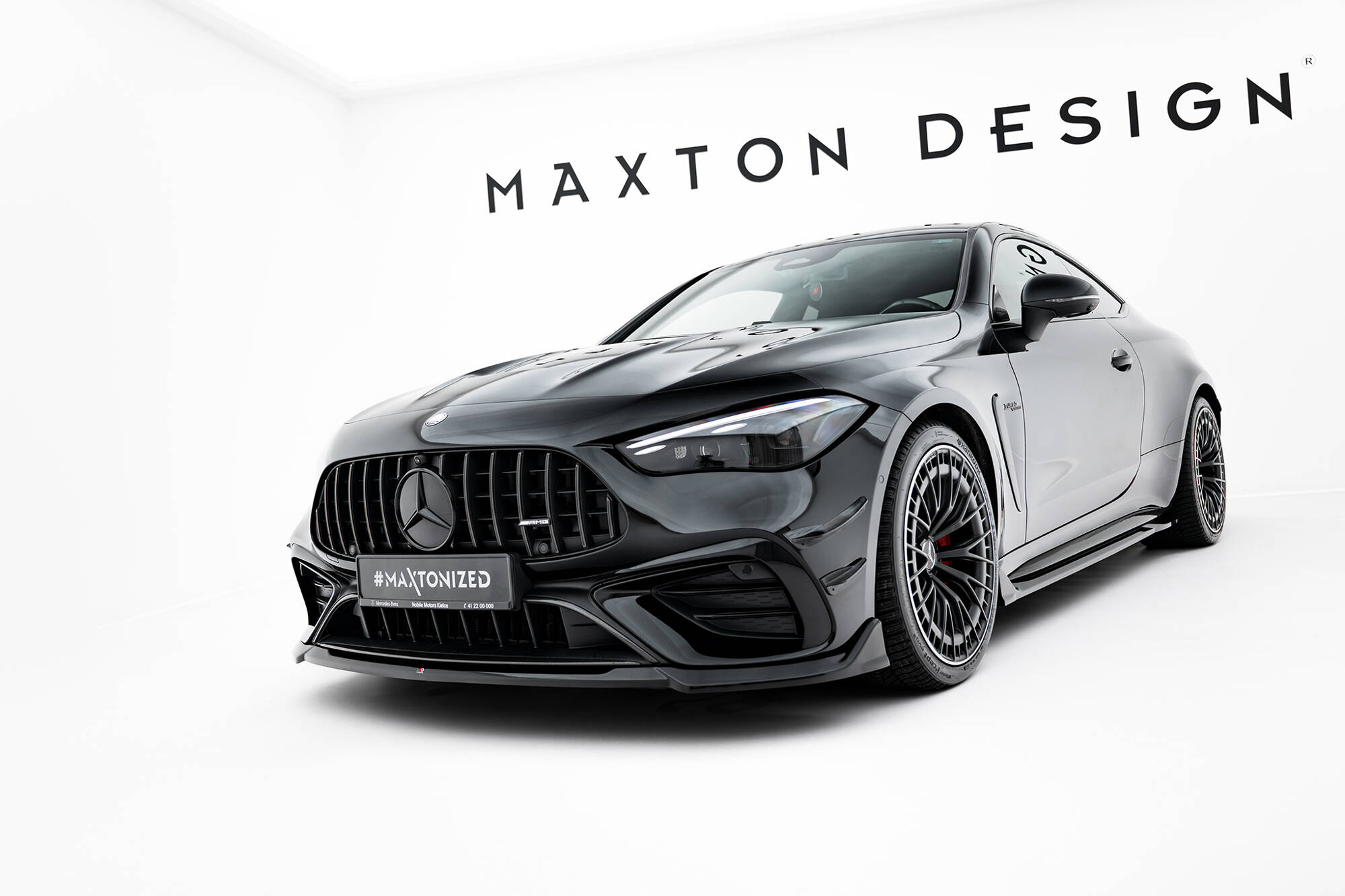 FRONT SPLITTER V.1 SUITABLE FOR MERCEDES-AMG CLE 53 C236 – MAXTON DESIGN - 3