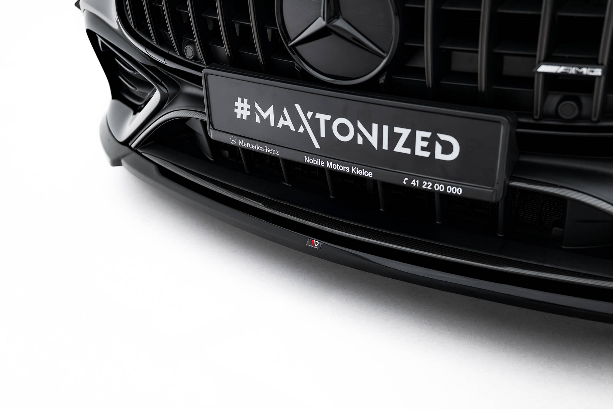 FRONT SPLITTER V.1 SUITABLE FOR MERCEDES-AMG CLE 53 C236 – MAXTON DESIGN - 2