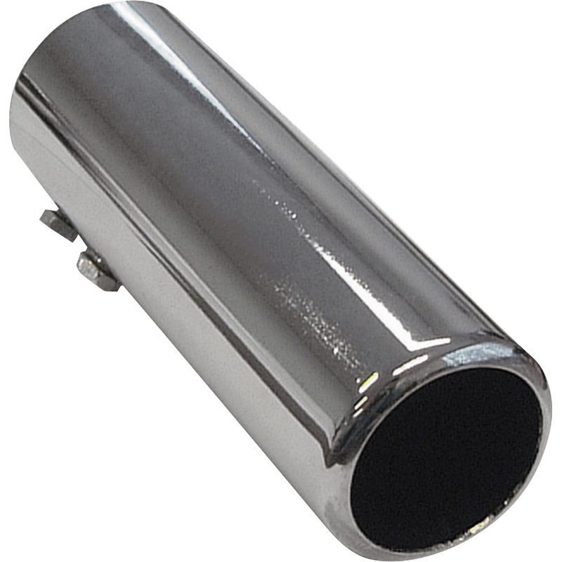 UNIVERSAL SIX PERFORMANCE CHROME EXHAUST TIP ROUND 150X50MM