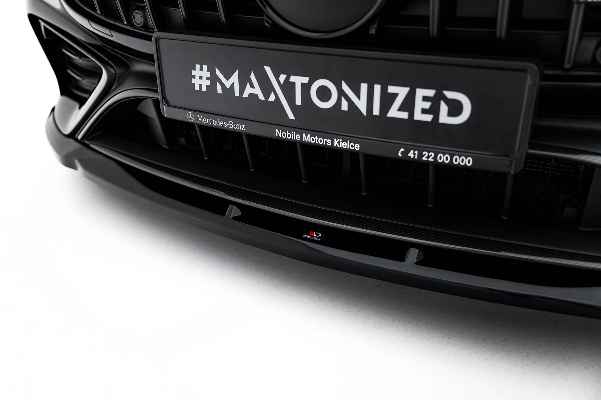 FRONT SPLITTER V.2 SUITABLE FOR MERCEDES-AMG CLE 53 C236 – MAXTON DESIGN - 4