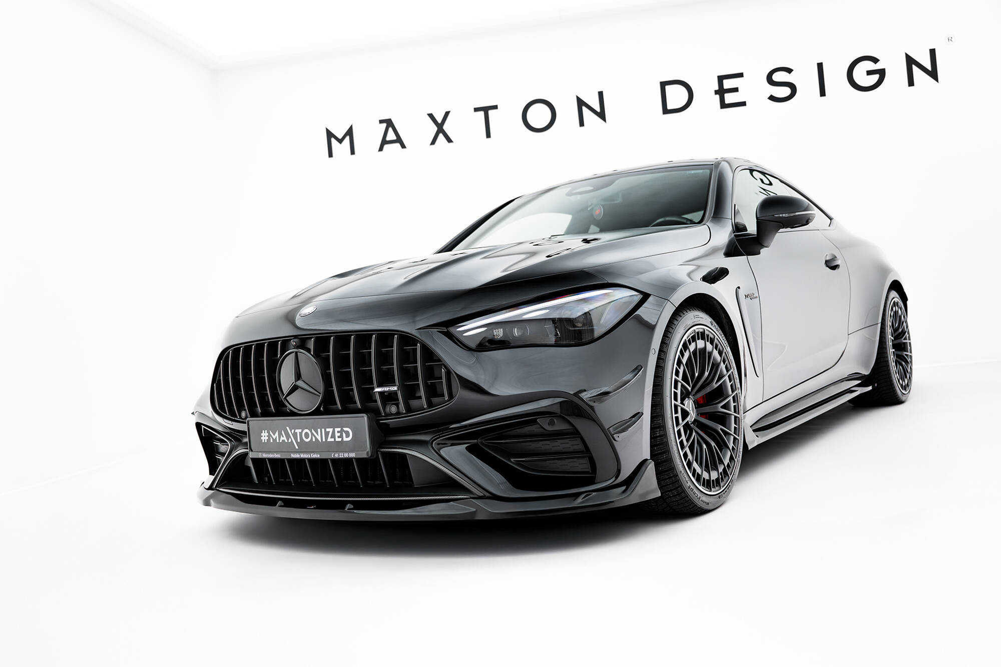 FRONT SPLITTER V.2 SUITABLE FOR MERCEDES-AMG CLE 53 C236 – MAXTON DESIGN - 5