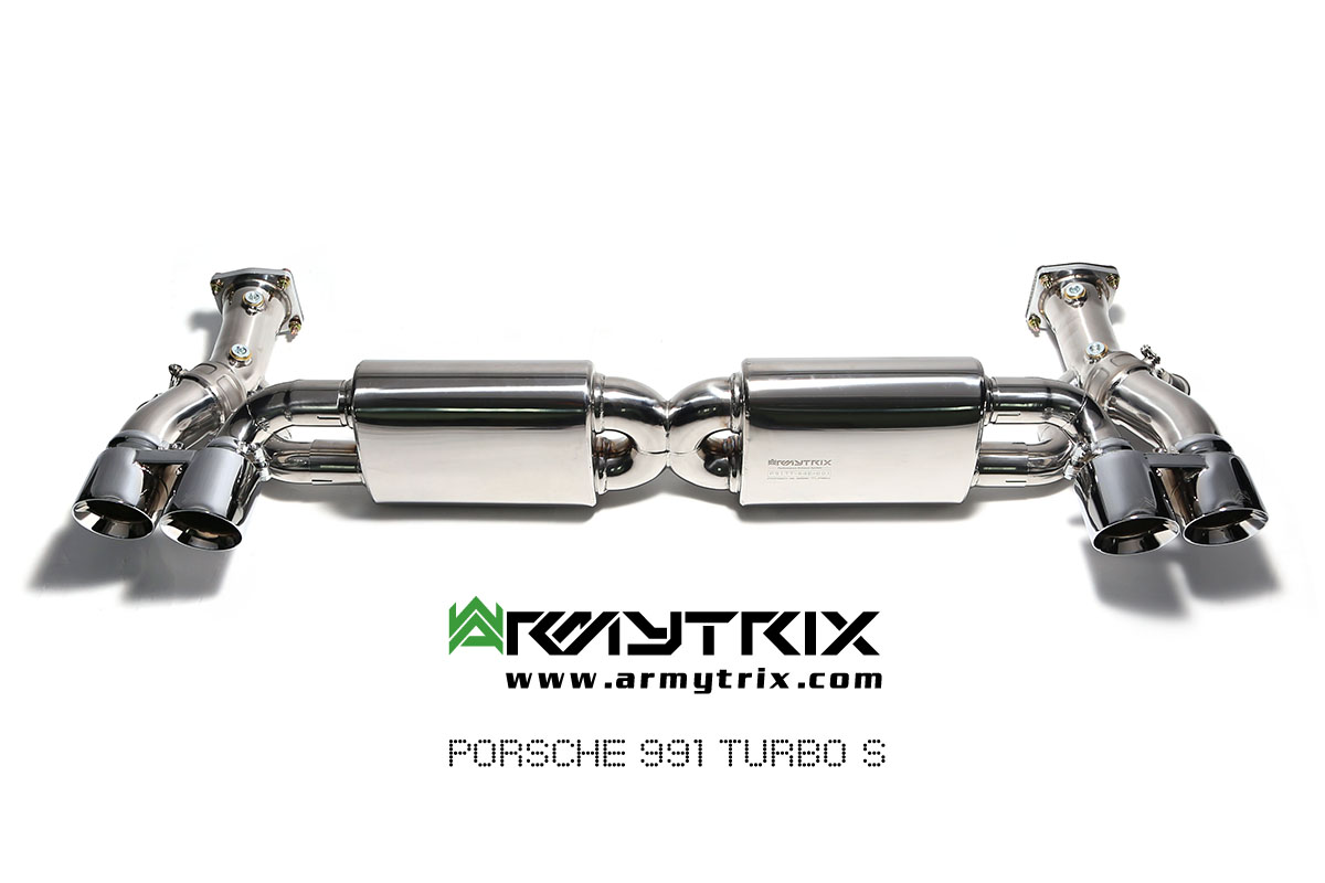 PORSCHE 911 CARRERA 991.1 CARRERA 4 / S / 4S / GTS COUPÃ‰/CABRIOLET/TARGA (2012-2015) STAINLESS STEEL CAT-BACK - 34