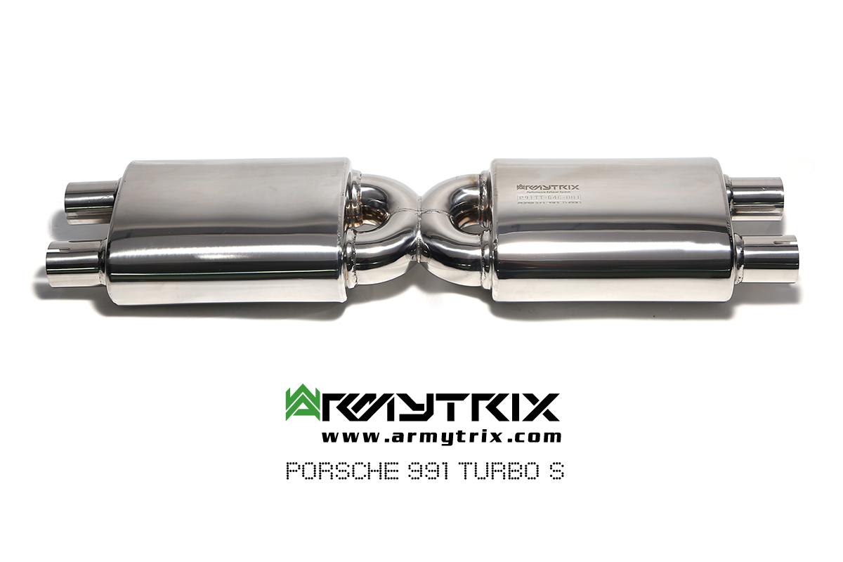 PORSCHE 911 CARRERA 991.1 CARRERA 4 / S / 4S / GTS COUPÃ‰/CABRIOLET/TARGA (2012-2015) STAINLESS STEEL CAT-BACK - 19