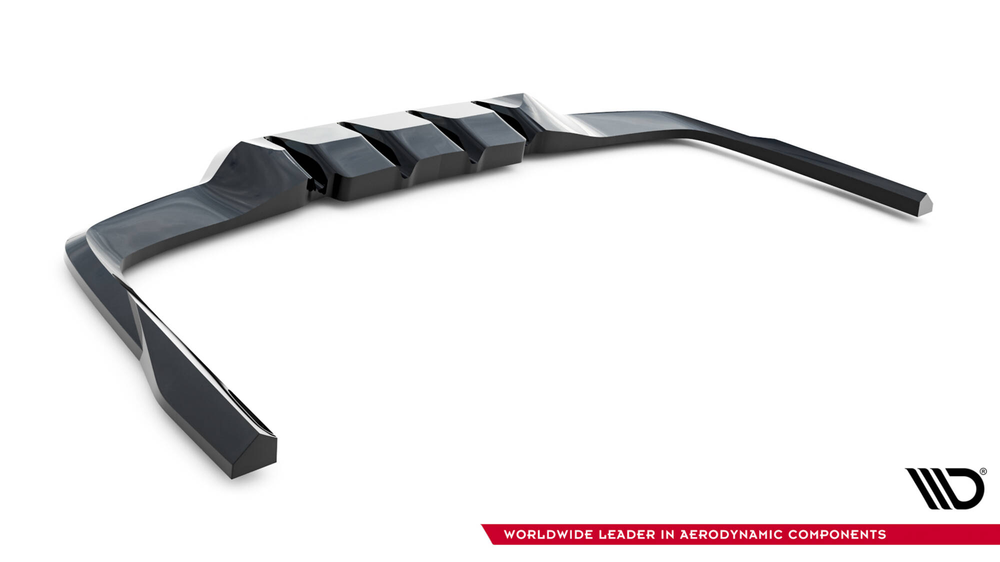 REAR SPLITTER (WITH VERTICAL BARS) SUITABLE FOR MERCEDES-AMG CLE 53 C236 – MAXTON DESIGN